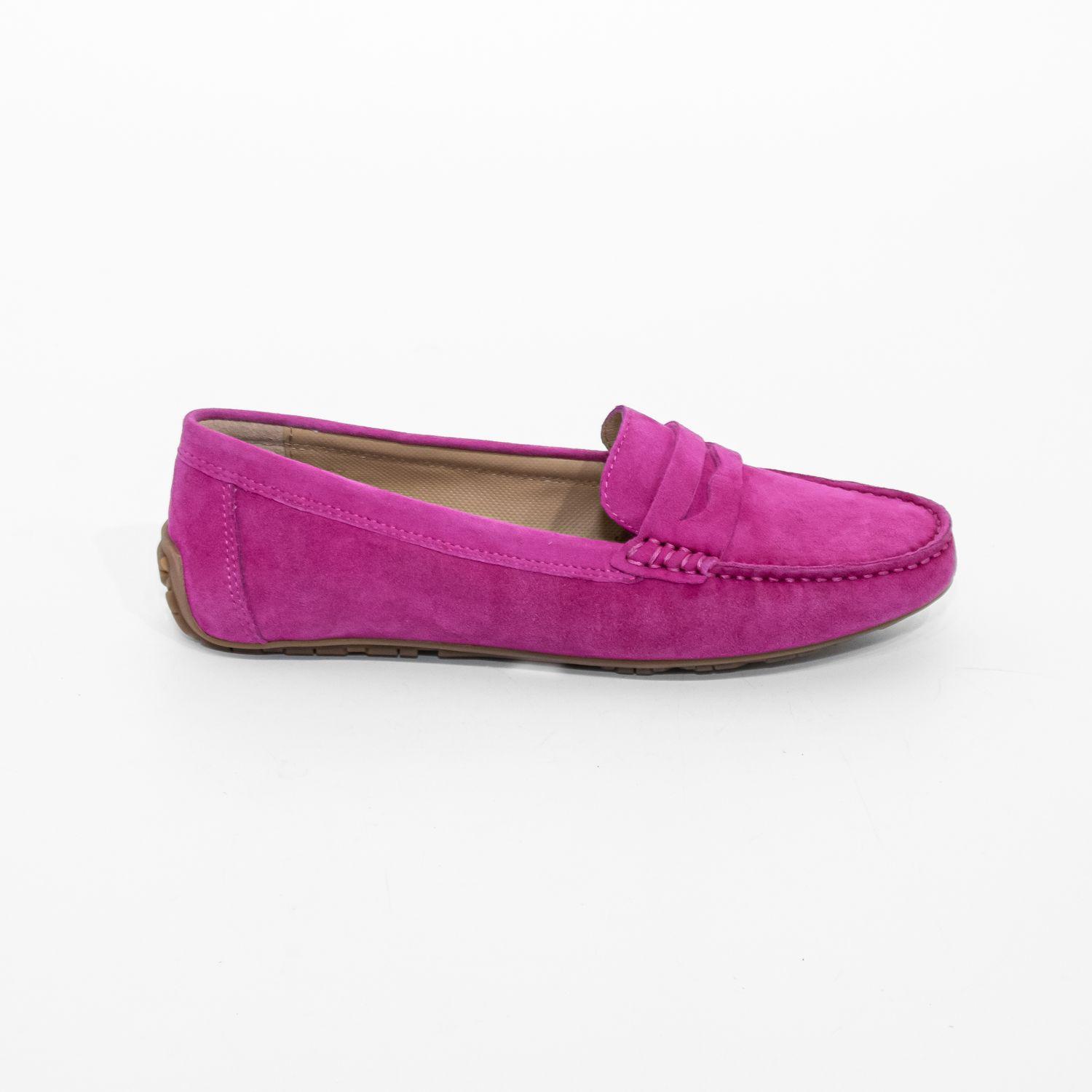 Zapato Mocasin Reno Fuscia Mailea-0