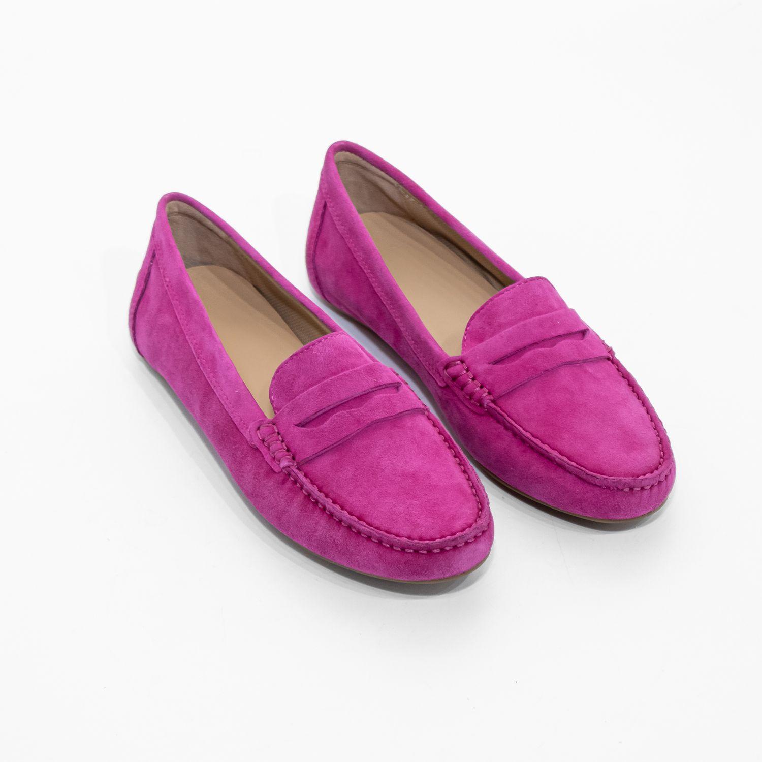 Zapato Mocasin Reno Fuscia Mailea-3