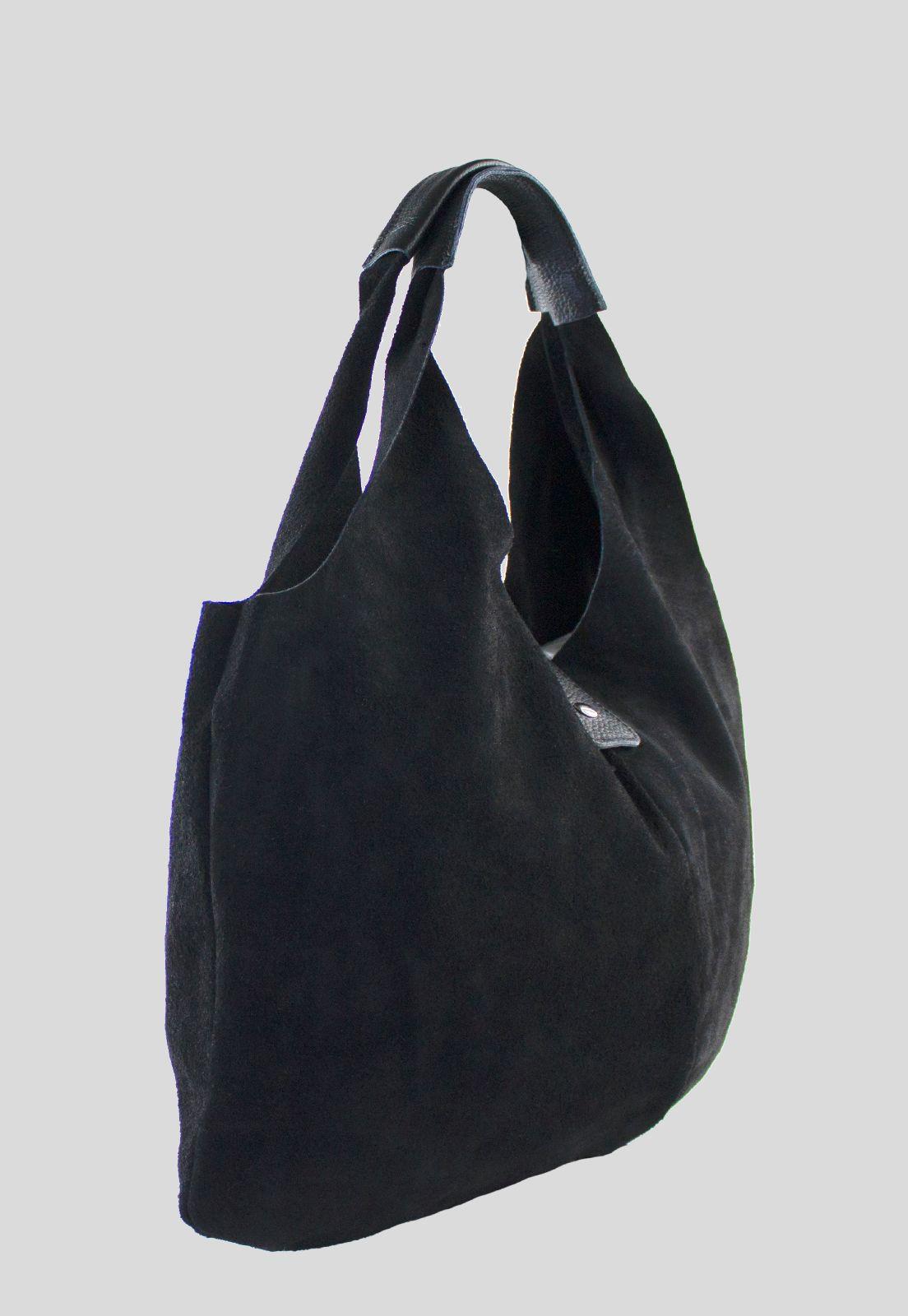 Cartera Reno Pasador Cuero Negro-1