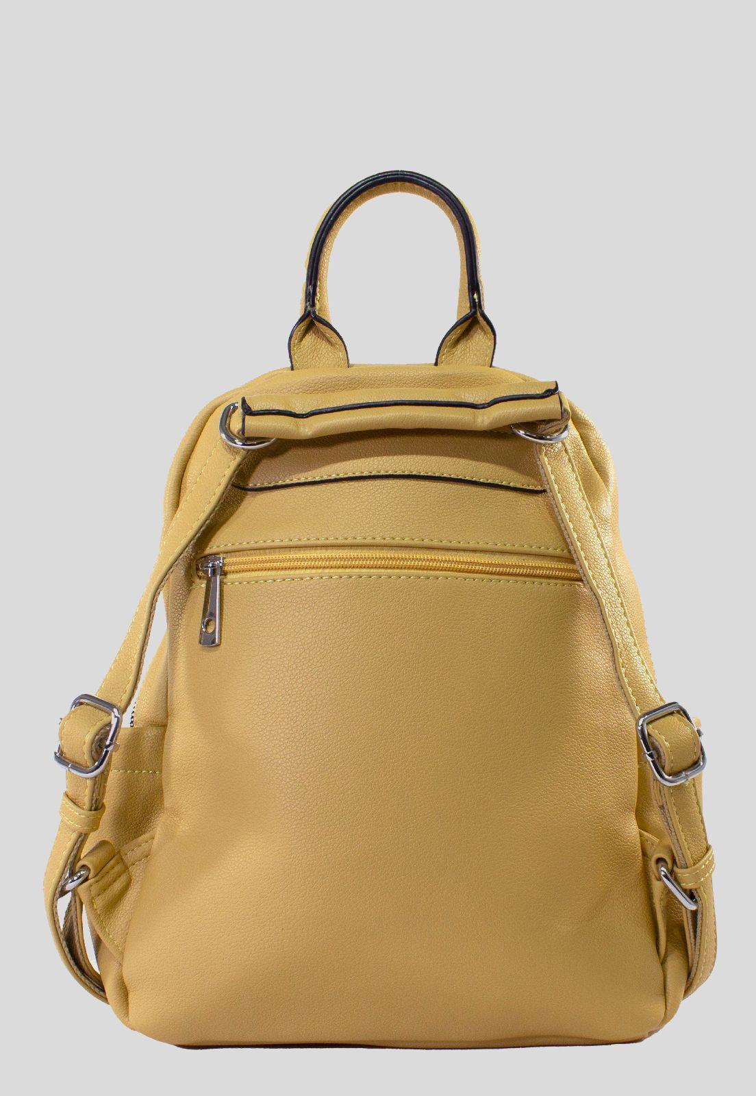 Mochila  Chapeta Frontal Amarillo-2