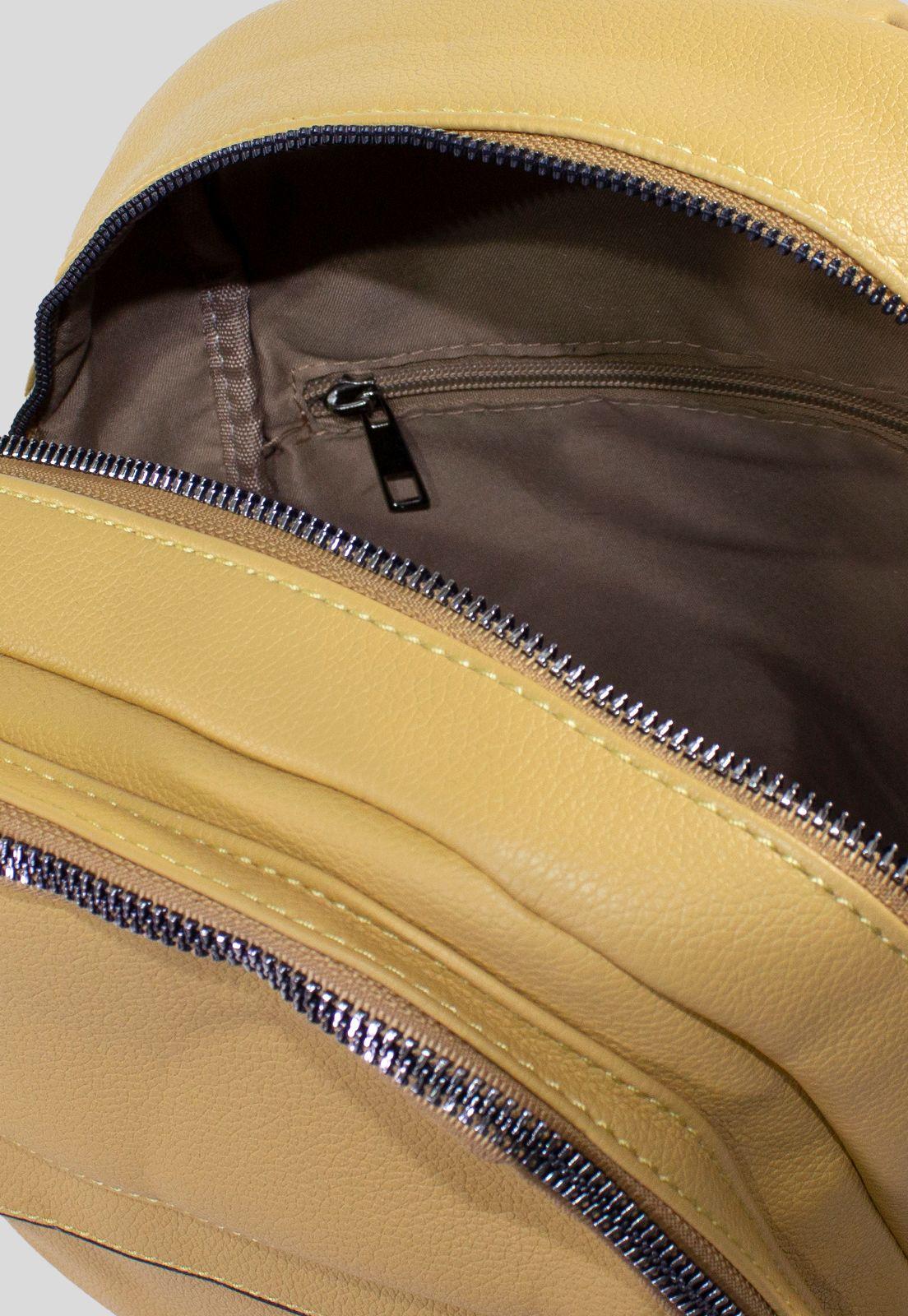 Mochila  Chapeta Frontal Amarillo-3