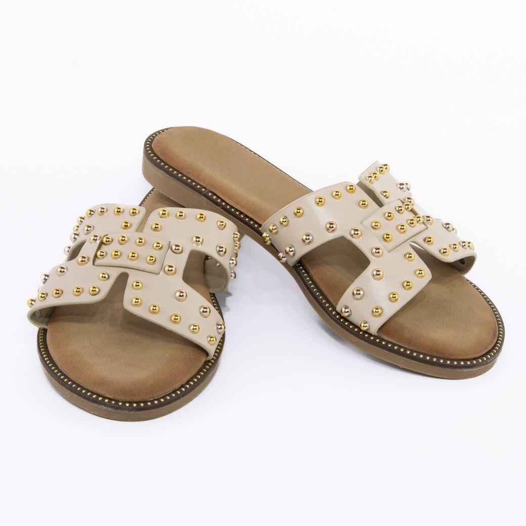 Sandalia plana full tachitas-3