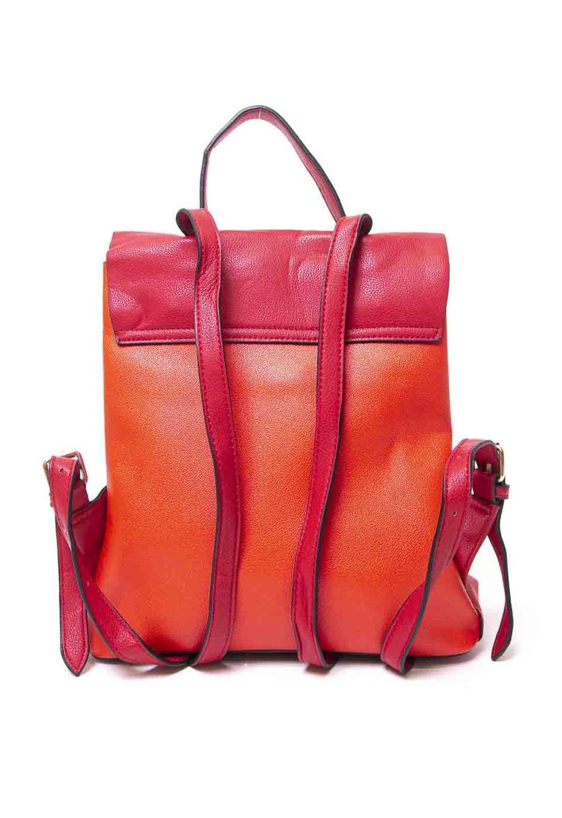 Mochila Clip Frontal Rojo-1