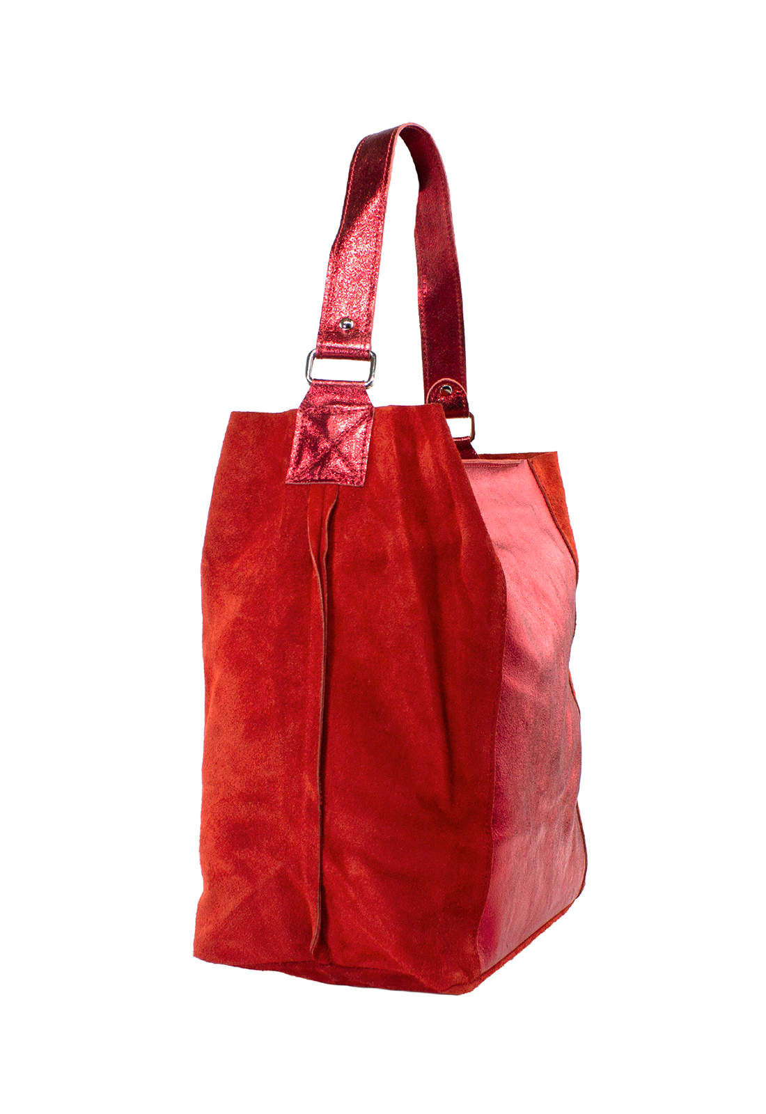Cartera Reno Frontis Metal Rojo-2
