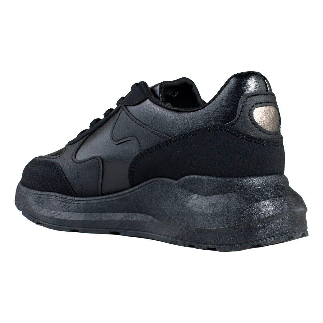 Zapatilla Ola Lateral Negro-2