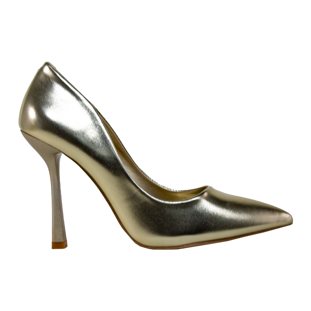 Stiletto cerrado liso Oro-1