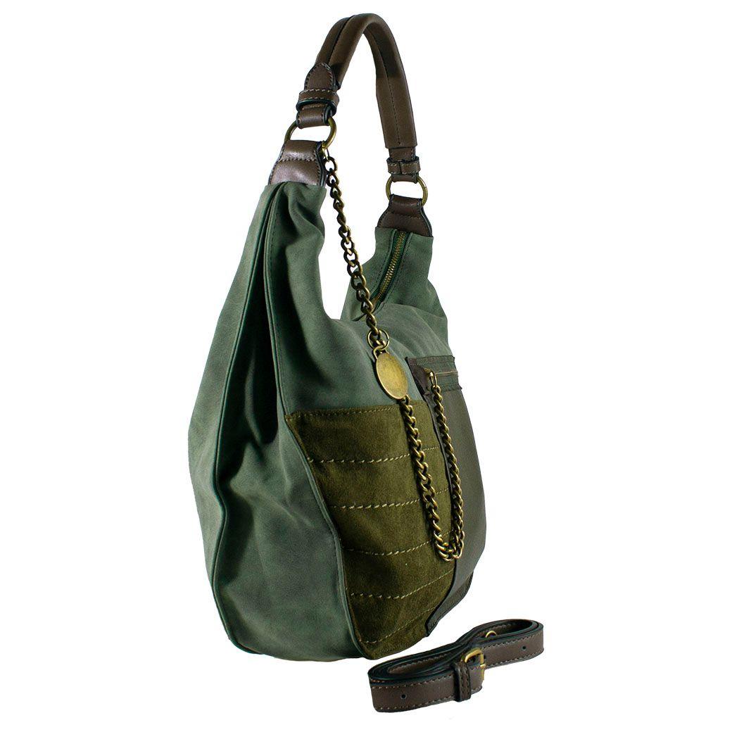 Cartera Patch Cadena Verde-1