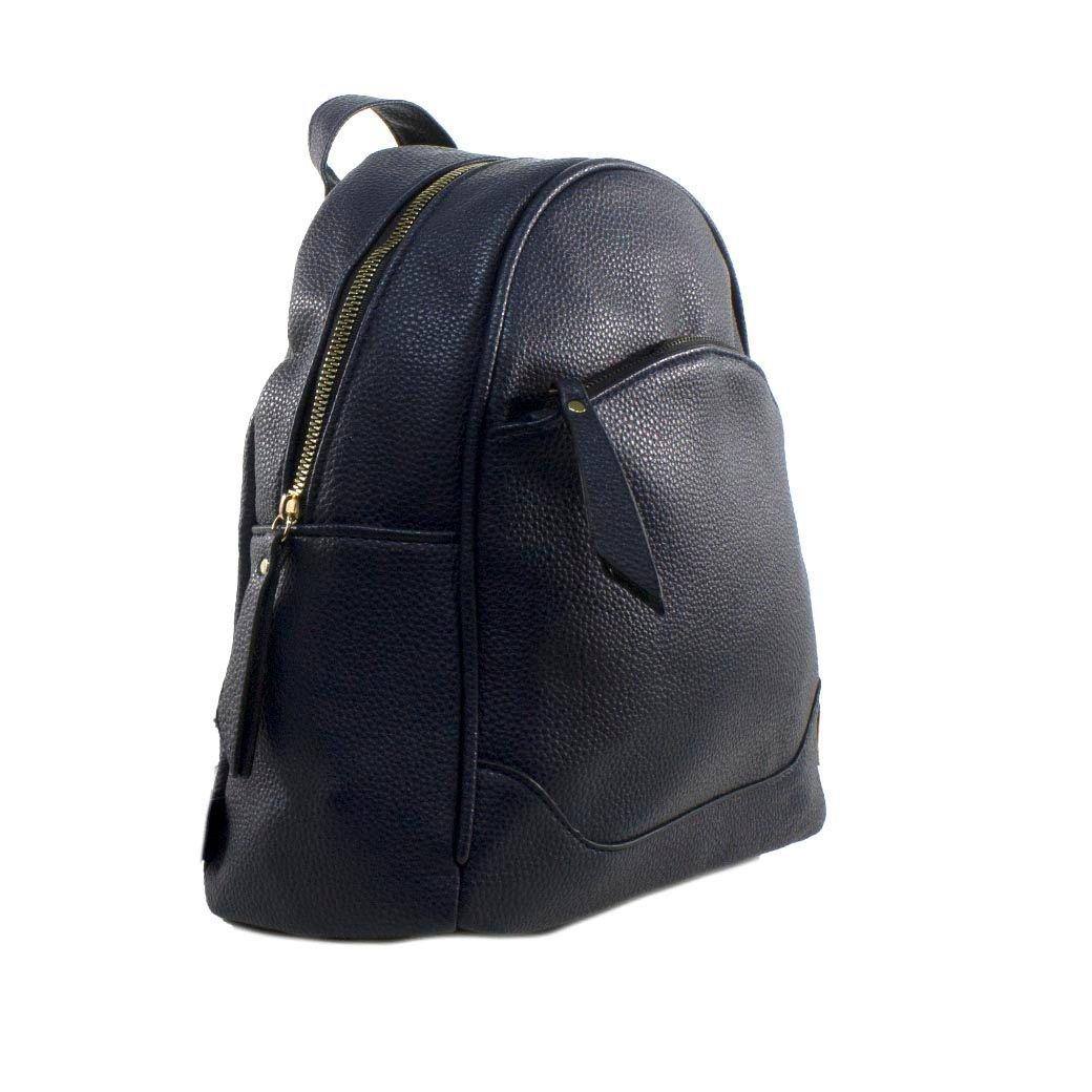 Mochila Cierre Redondo Azul-1