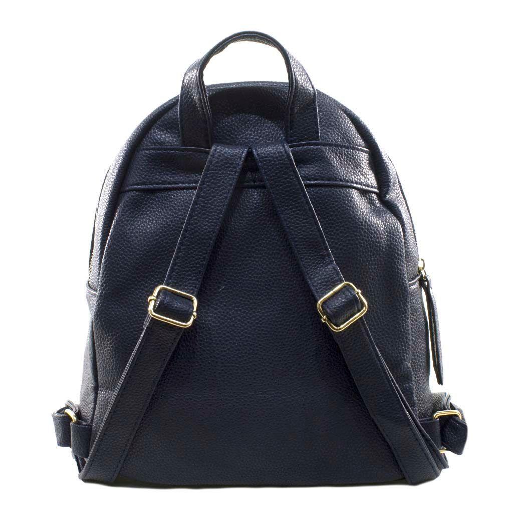 Mochila Cierre Redondo Azul-2