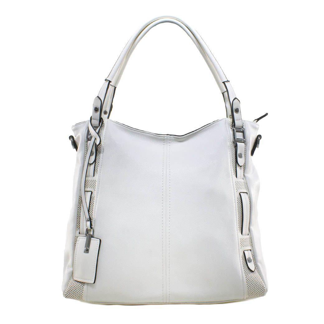 Cartera C/Correa Frontal Blanco-0