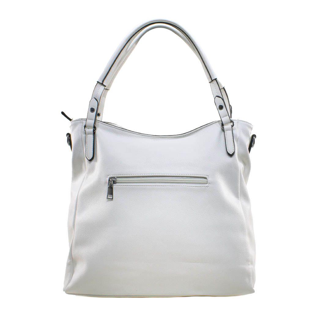 Cartera C/Correa Frontal Blanco-2