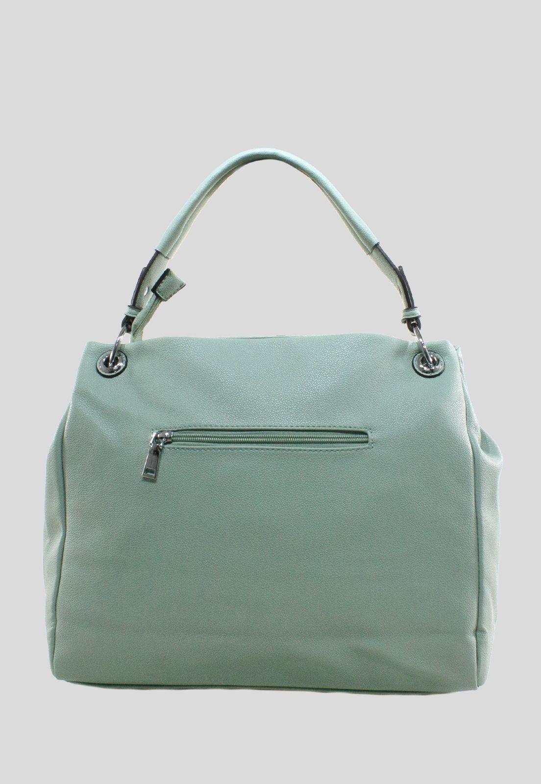 Cartera Lurex Frontal Verde-2