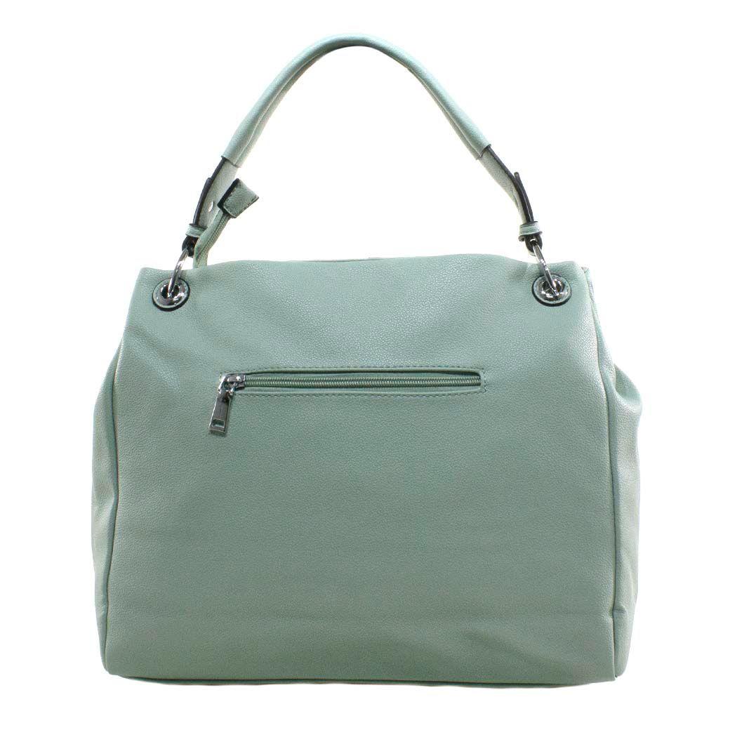 Cartera Lurex Frontal Verde-2