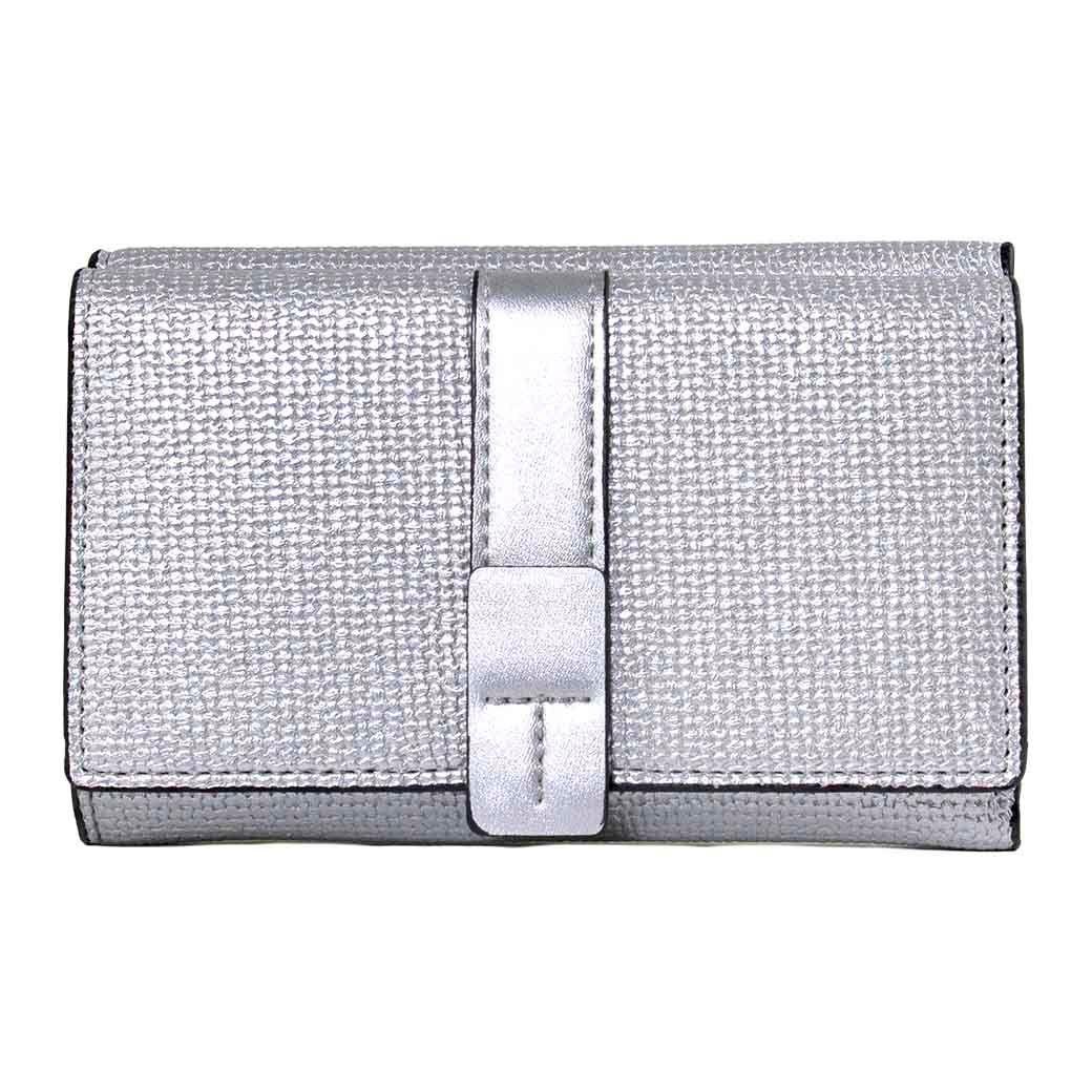 Billetera Gravillada Plata-0
