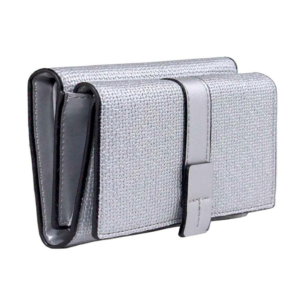 Billetera Gravillada Plata-1