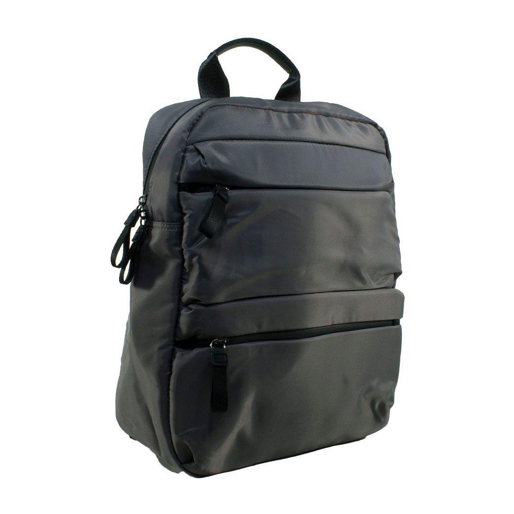 Mochila Grande Porta PC Gris-1