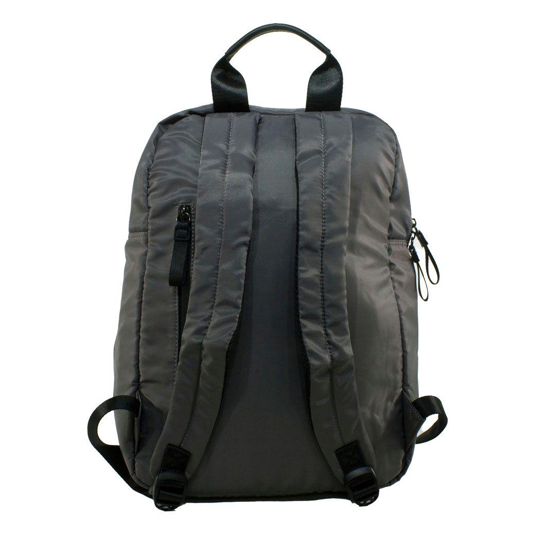 Mochila Grande Porta PC Gris-2