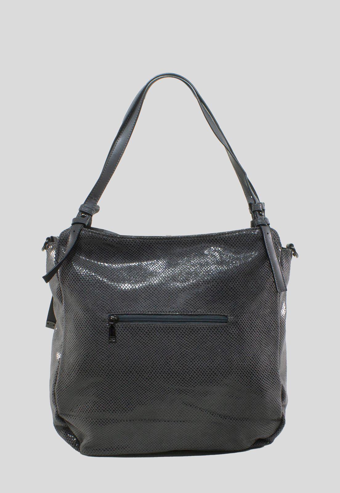 Cartera Grande Saca Piton Gris-2