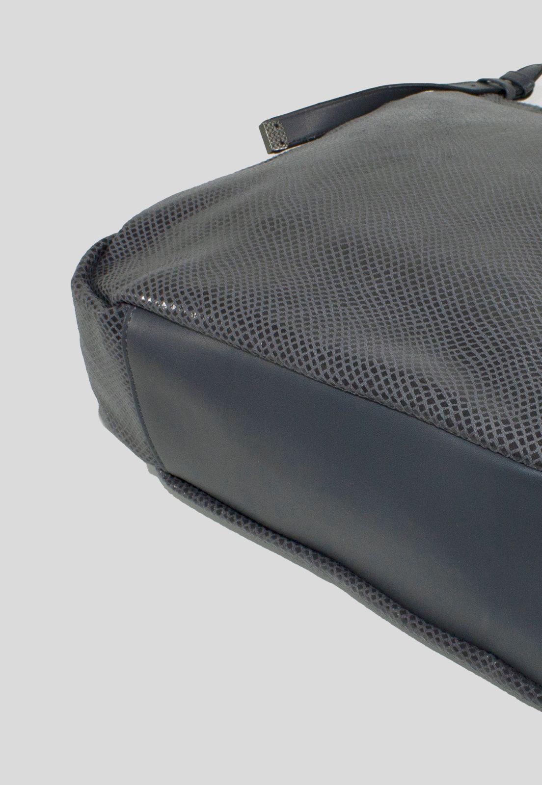 Cartera Grande Saca Piton Gris-4
