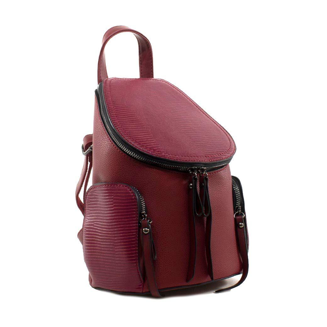 Mochila Rigida Chica Burdeo-1