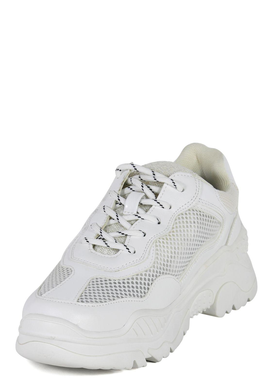 Zapatilla Perforacion Lateral Blanco-0