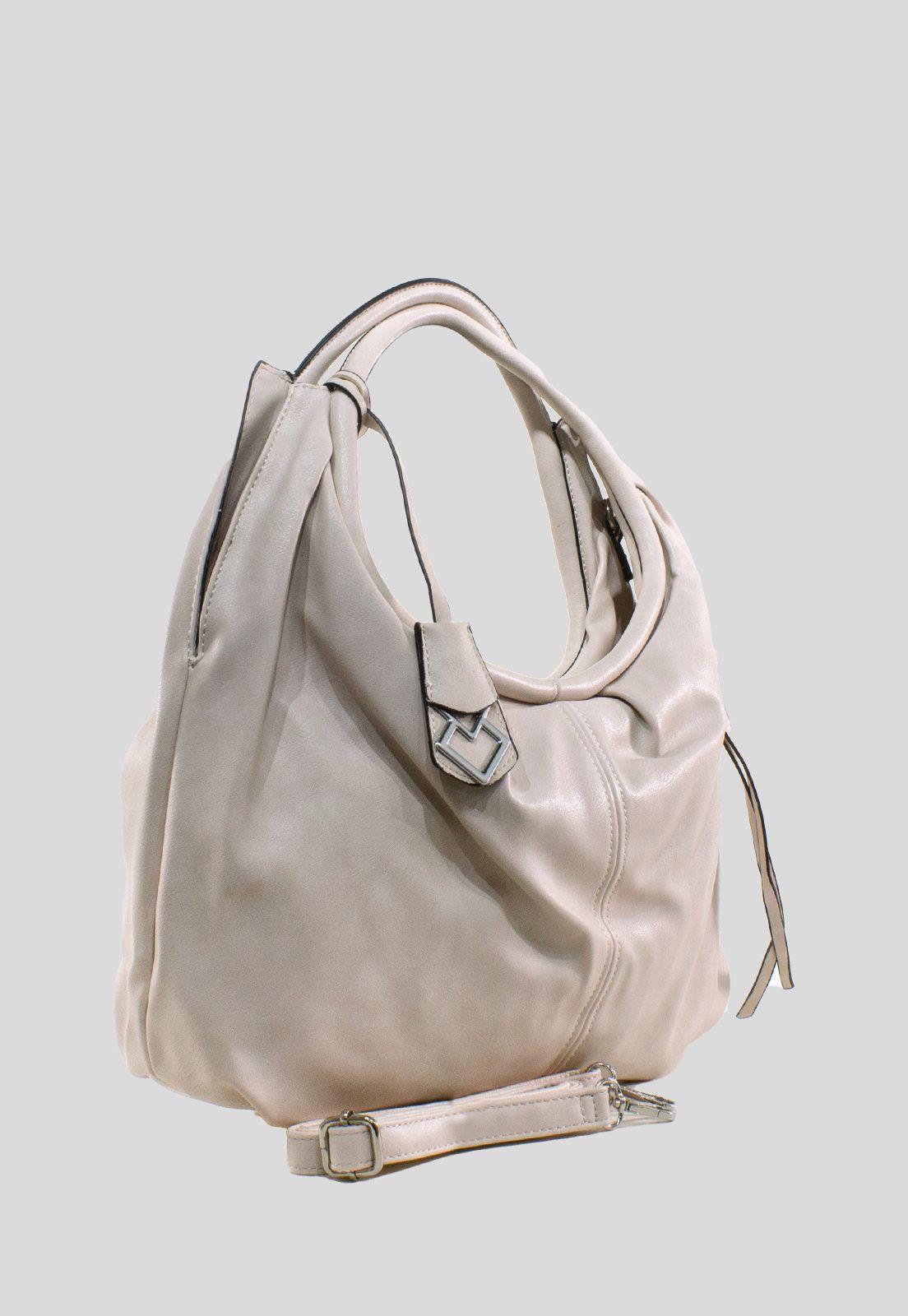 Cartera Manilla Vivo Redondo Beige-1
