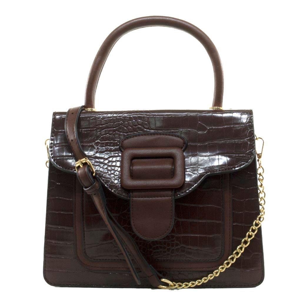 Cartera Mediana Rigida Coco Café-0