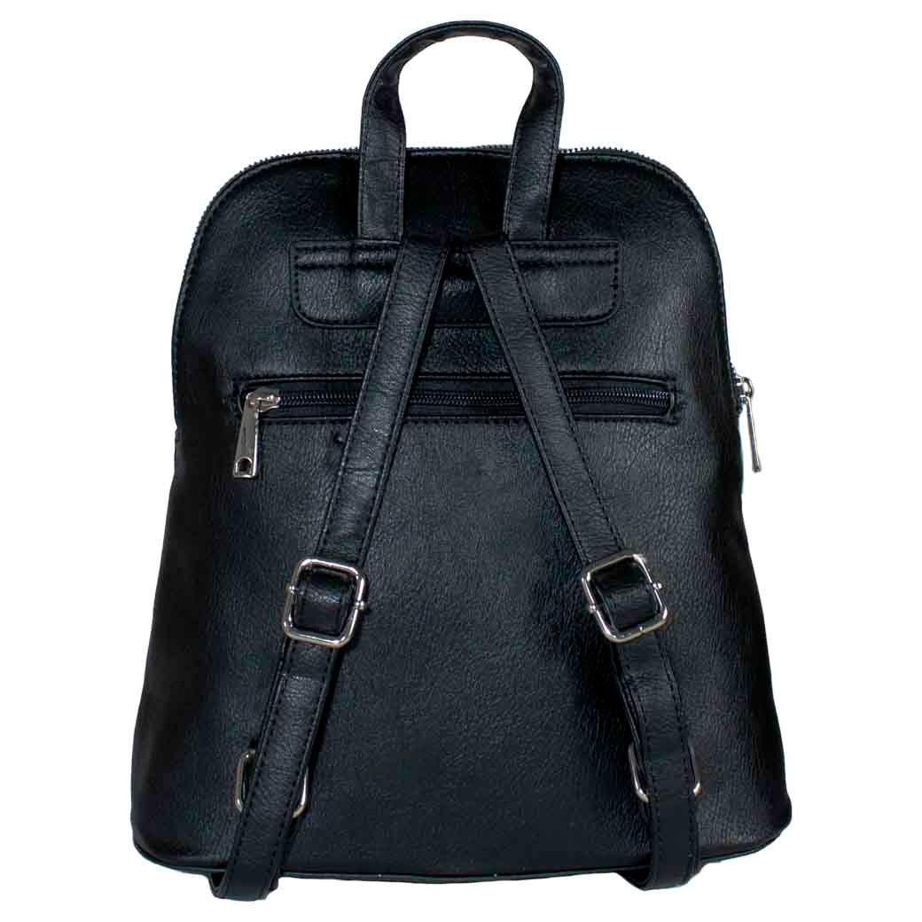 Mochila 3 Franjas Negro-2