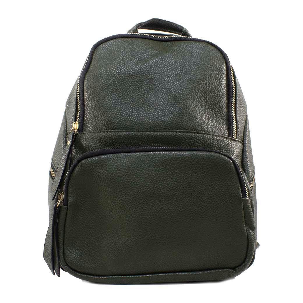 Mochila Bolsillo Rectangular Verde-0