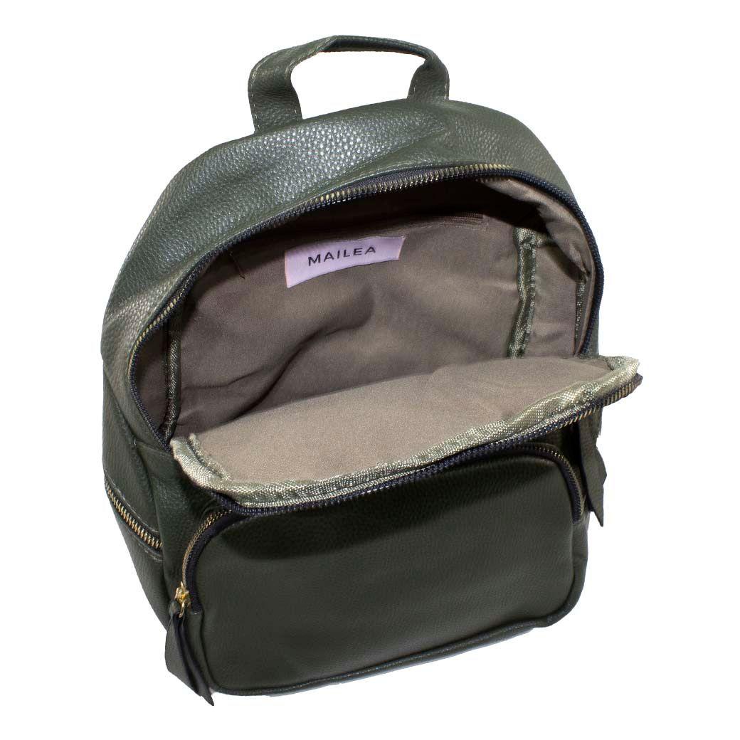 Mochila Bolsillo Rectangular Verde-3