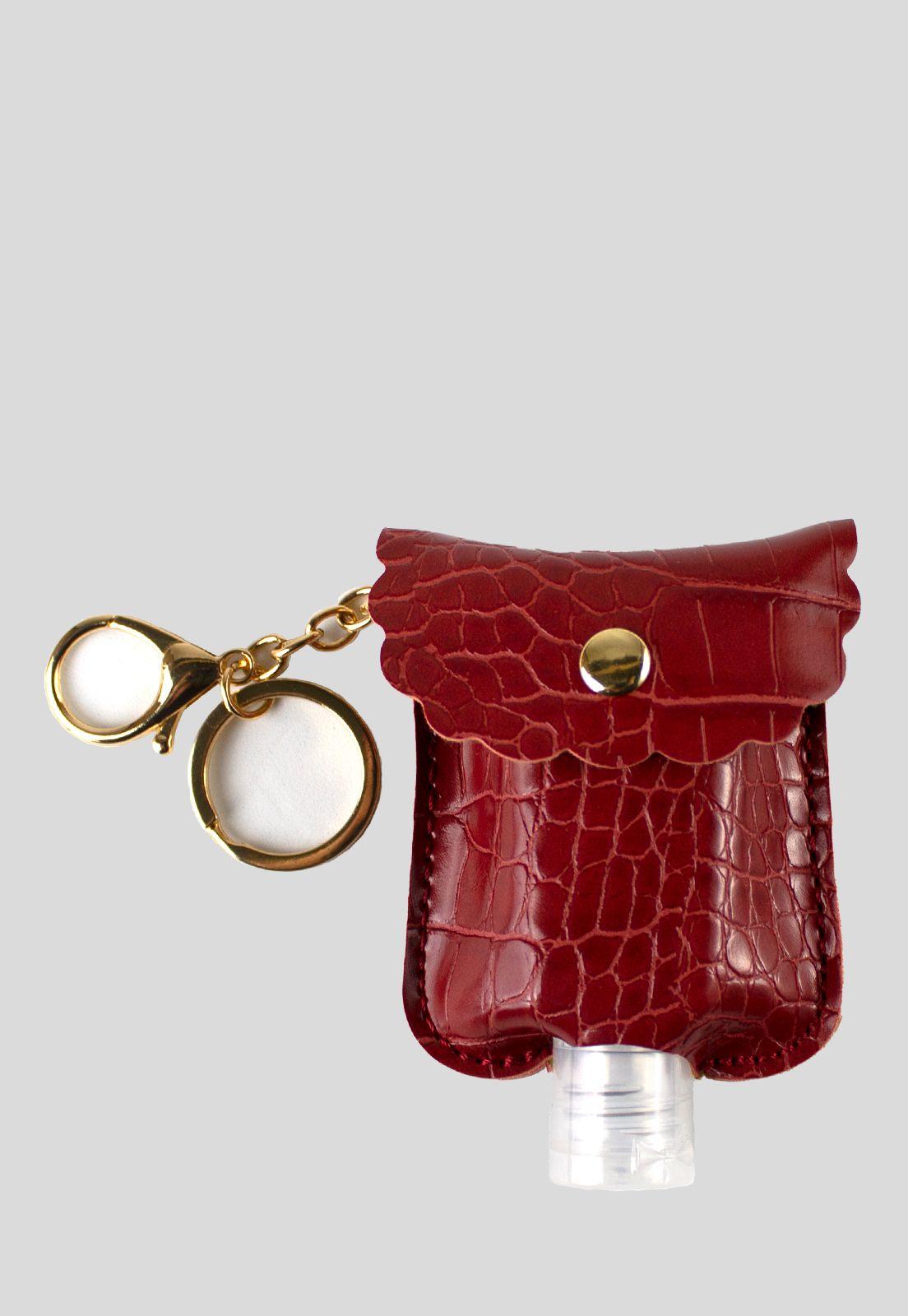 Porta Gel Rectangular Coco Rojo-0