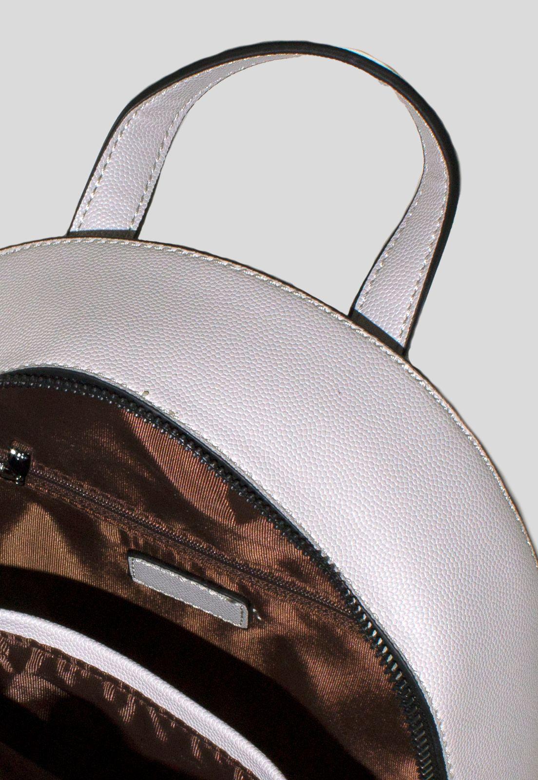 Mochila Bolsillo Hebilla Gris-3