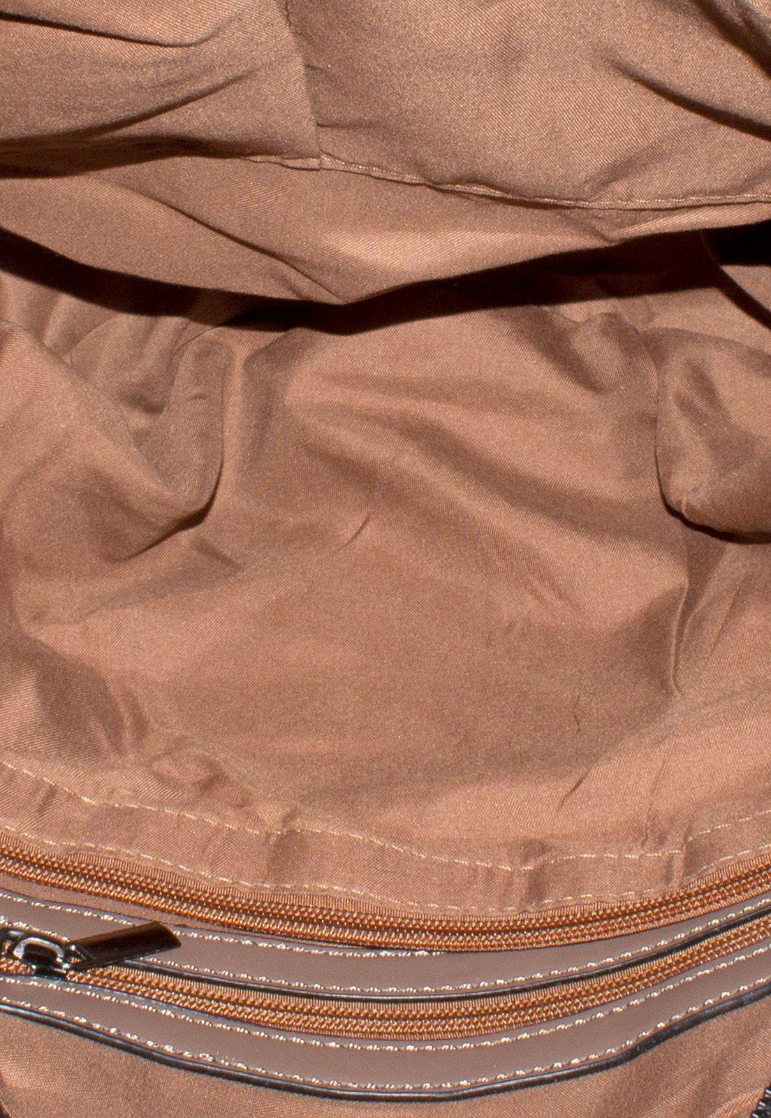 Cartera Grande Franjas Khaki-3