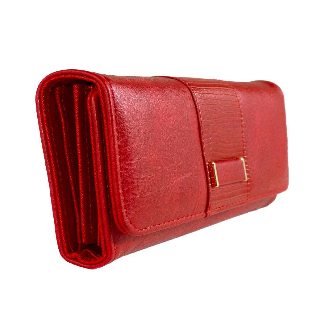 Billetera Grande Placa Rojo-1