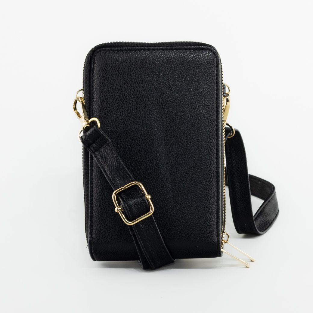 Portacelular c/ champeta y metal Negro-2