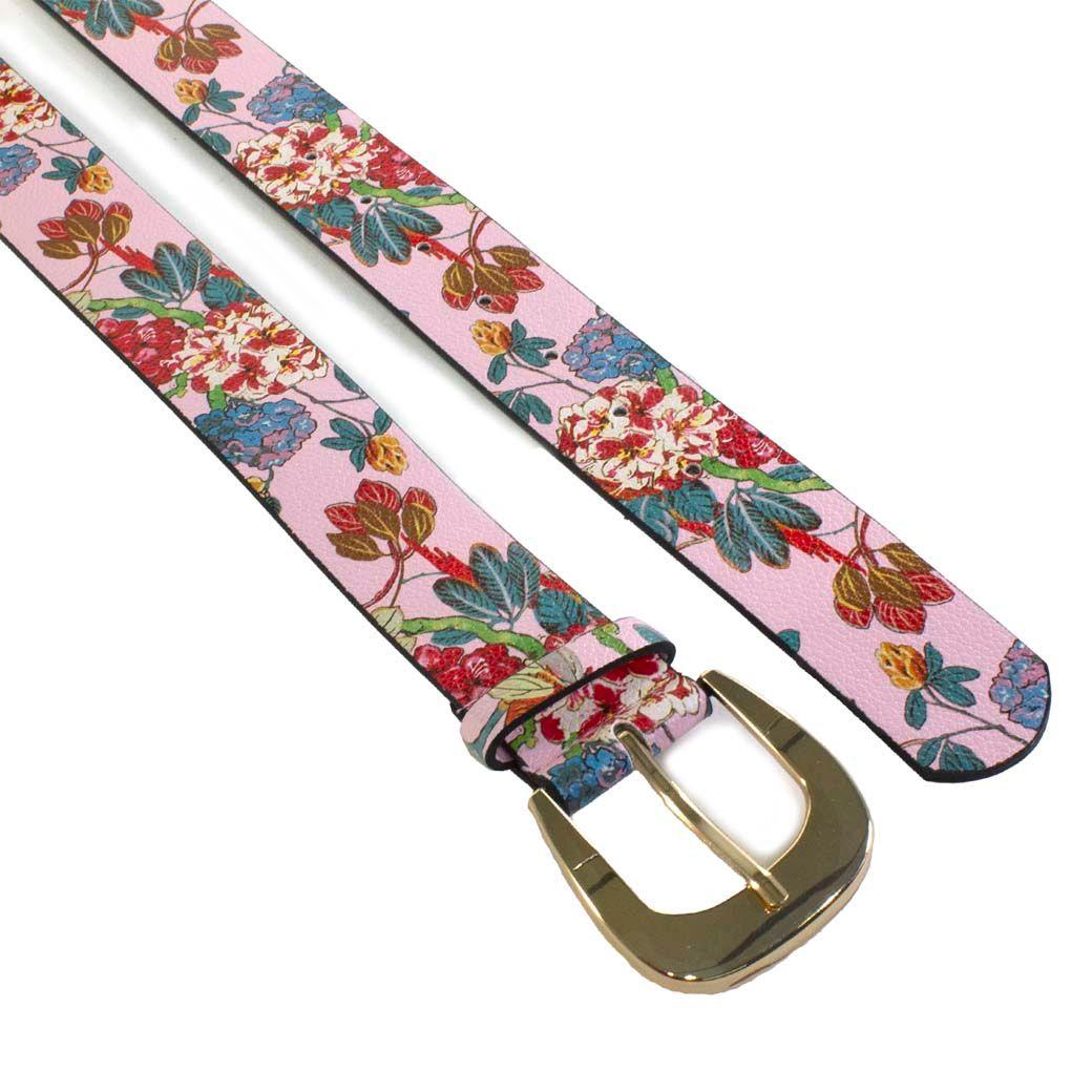Cinturon Floreado Rosado-2