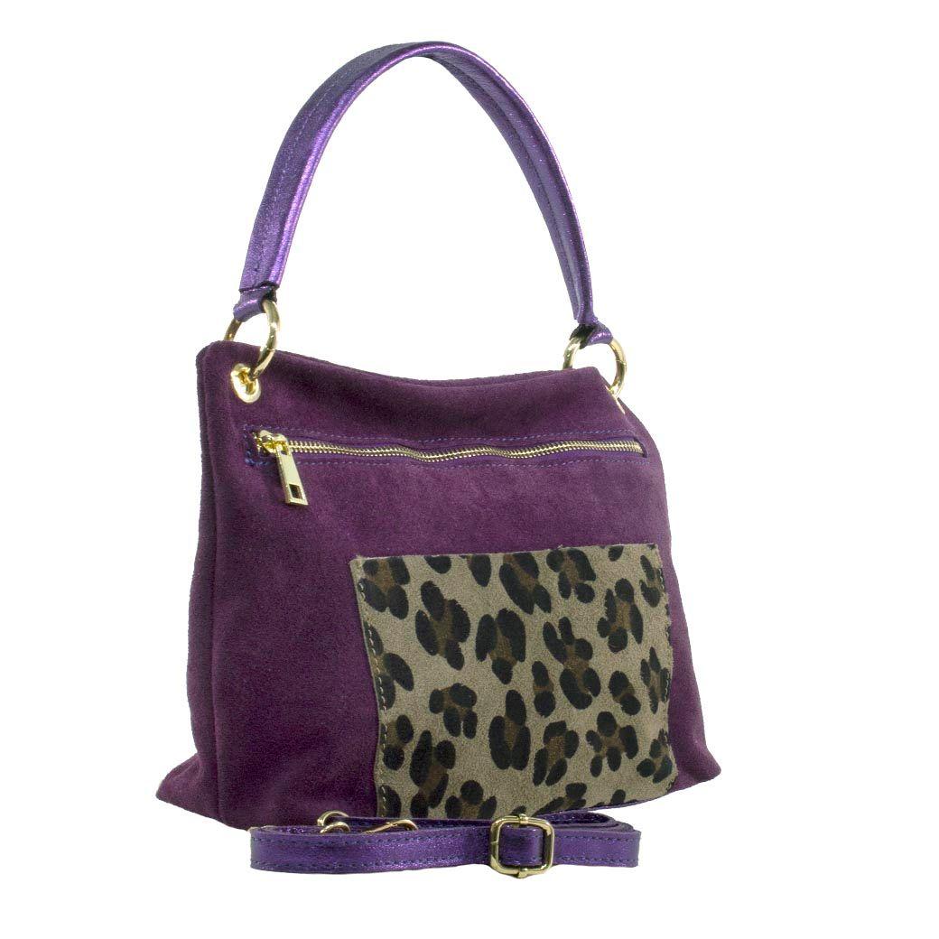 Cartera bolsillo leo Morado-1