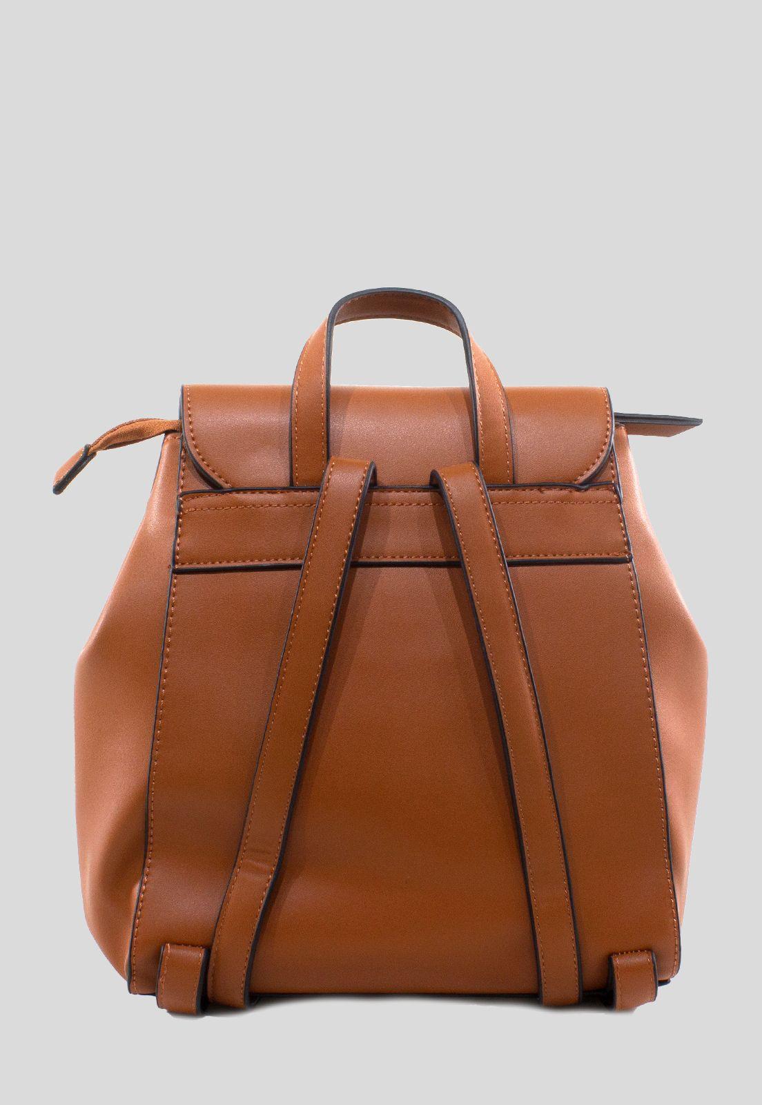 Mochila Patch Animal Print Tostado-2