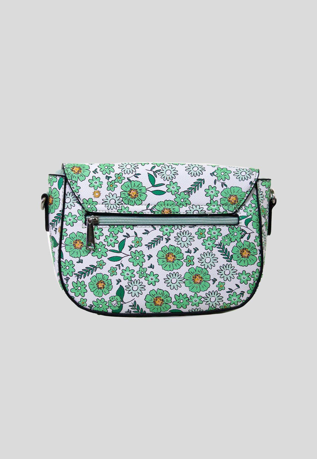 Bandolera full flores Verde-2