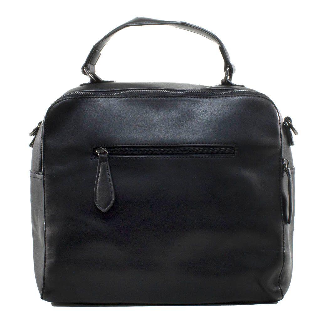 Cartera Grande Rigida Metal Asfalto-2