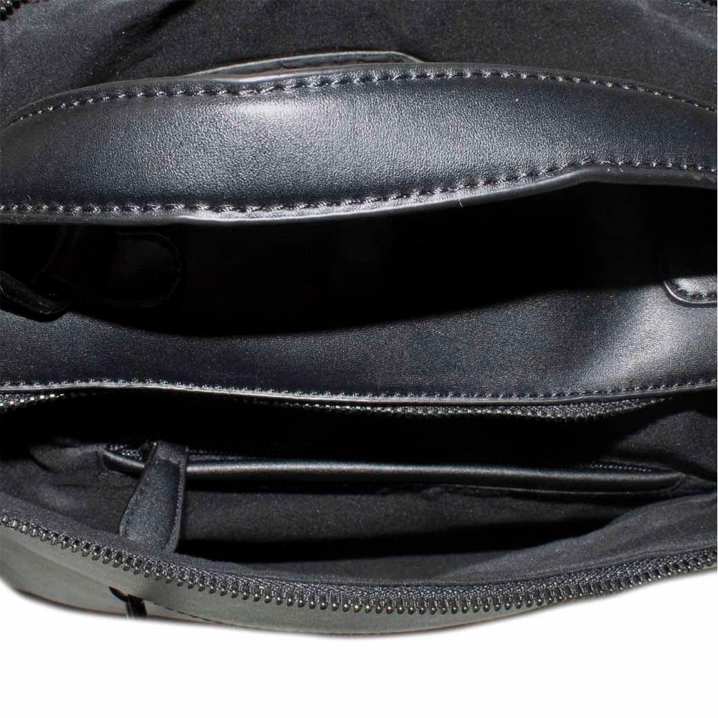 Cartera Grande Rigida Metal Asfalto-3