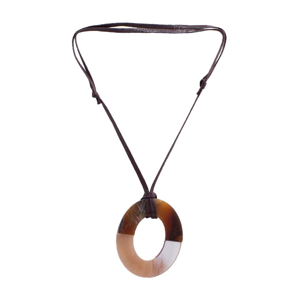 Collar 1 Argolla Bicolor Taupe-0