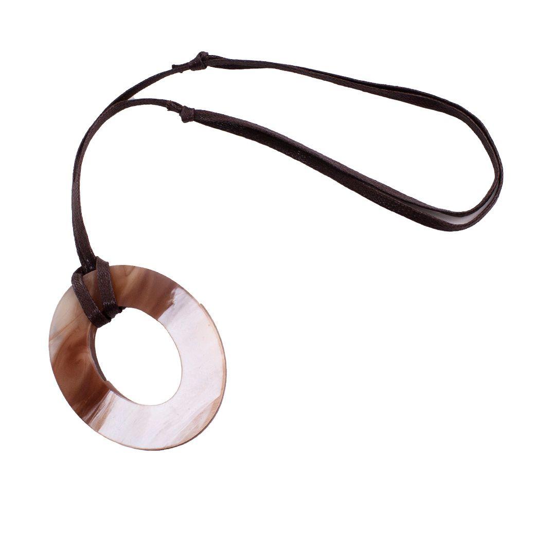 Collar 1 Argolla Bicolor Taupe-1