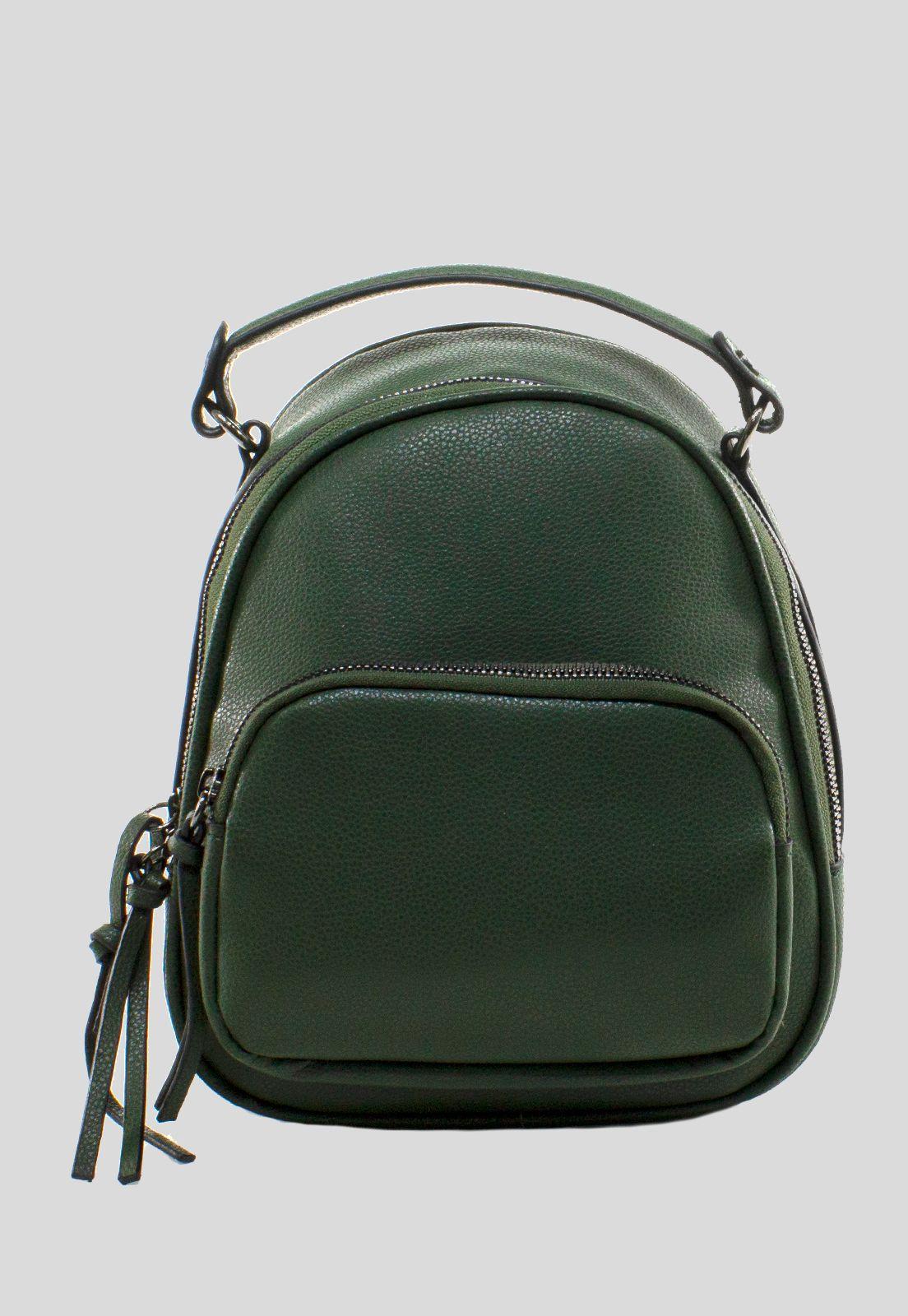 Mochila Bolsillo Externo Chico Verde-0