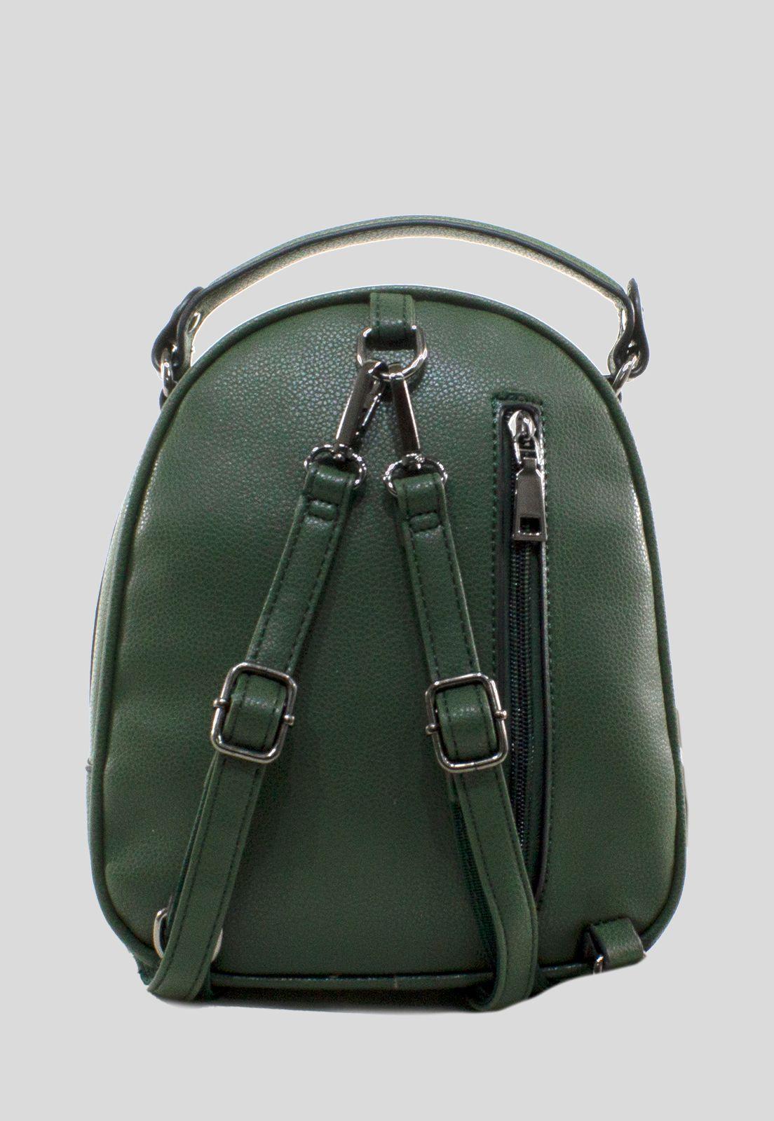 Mochila Bolsillo Externo Chico Verde-2