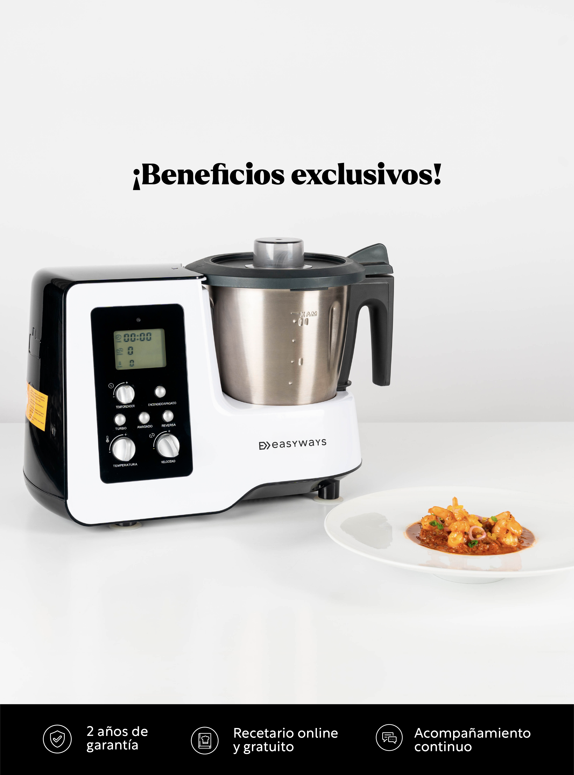 Robot De Cocina Kitchen Pro Easyways-5