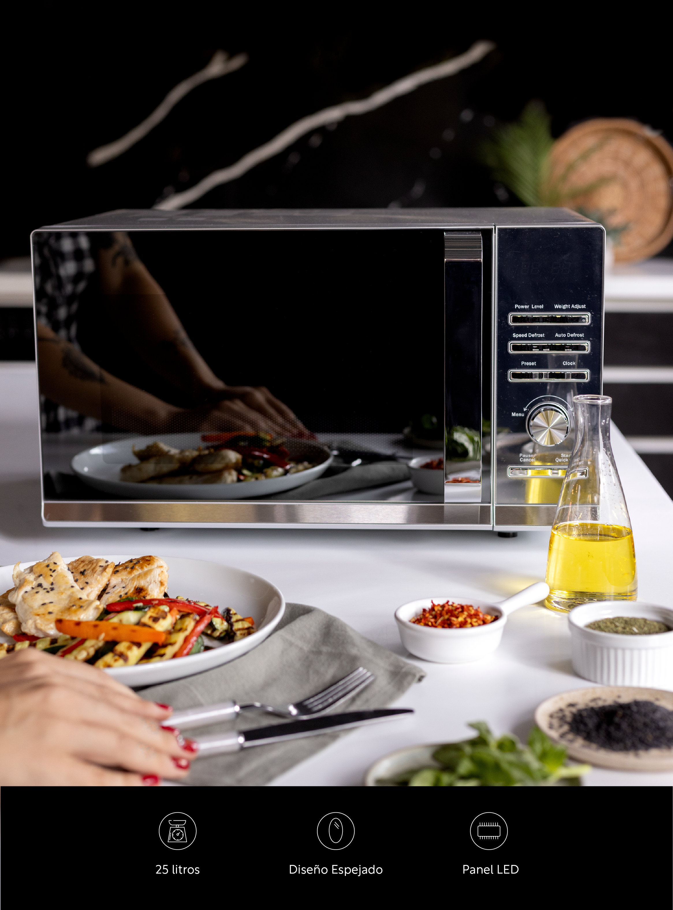 Microondas 26 Litros MaxPower EasyWays-2