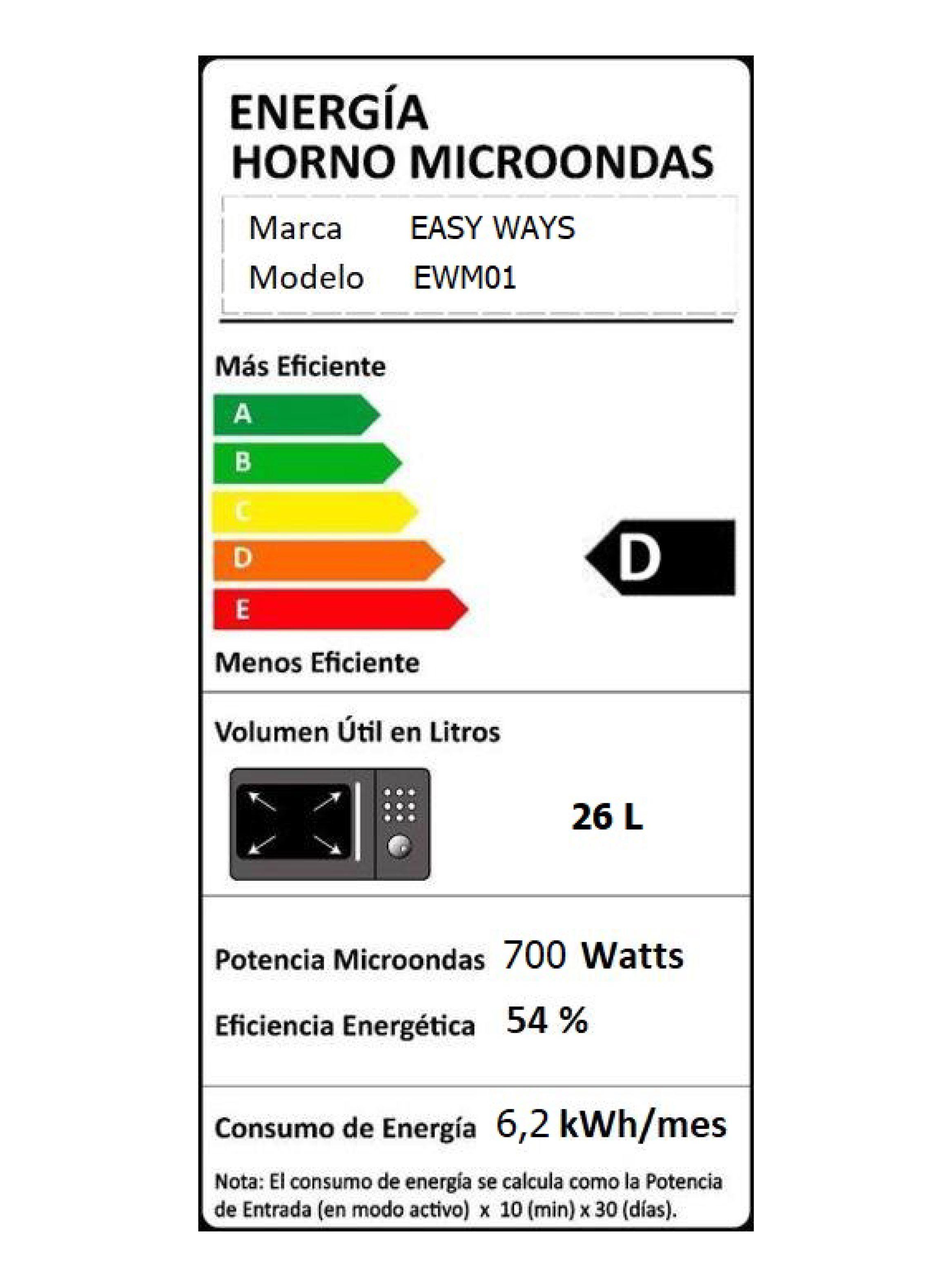 Microondas 26 Litros MaxPower EasyWays-5