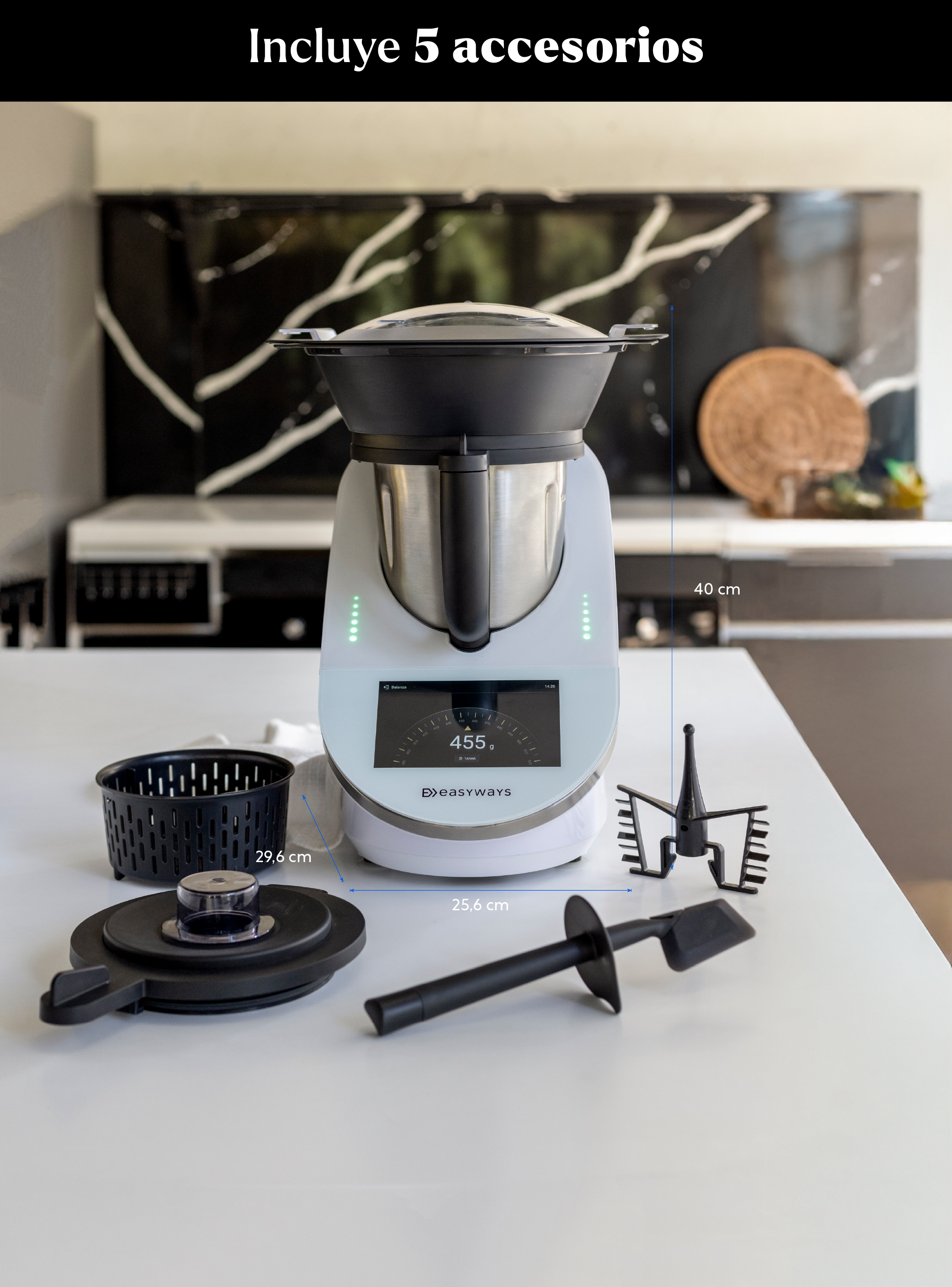 Robot de Cocina Kitchen Super Conect 2 L EasyWays-2