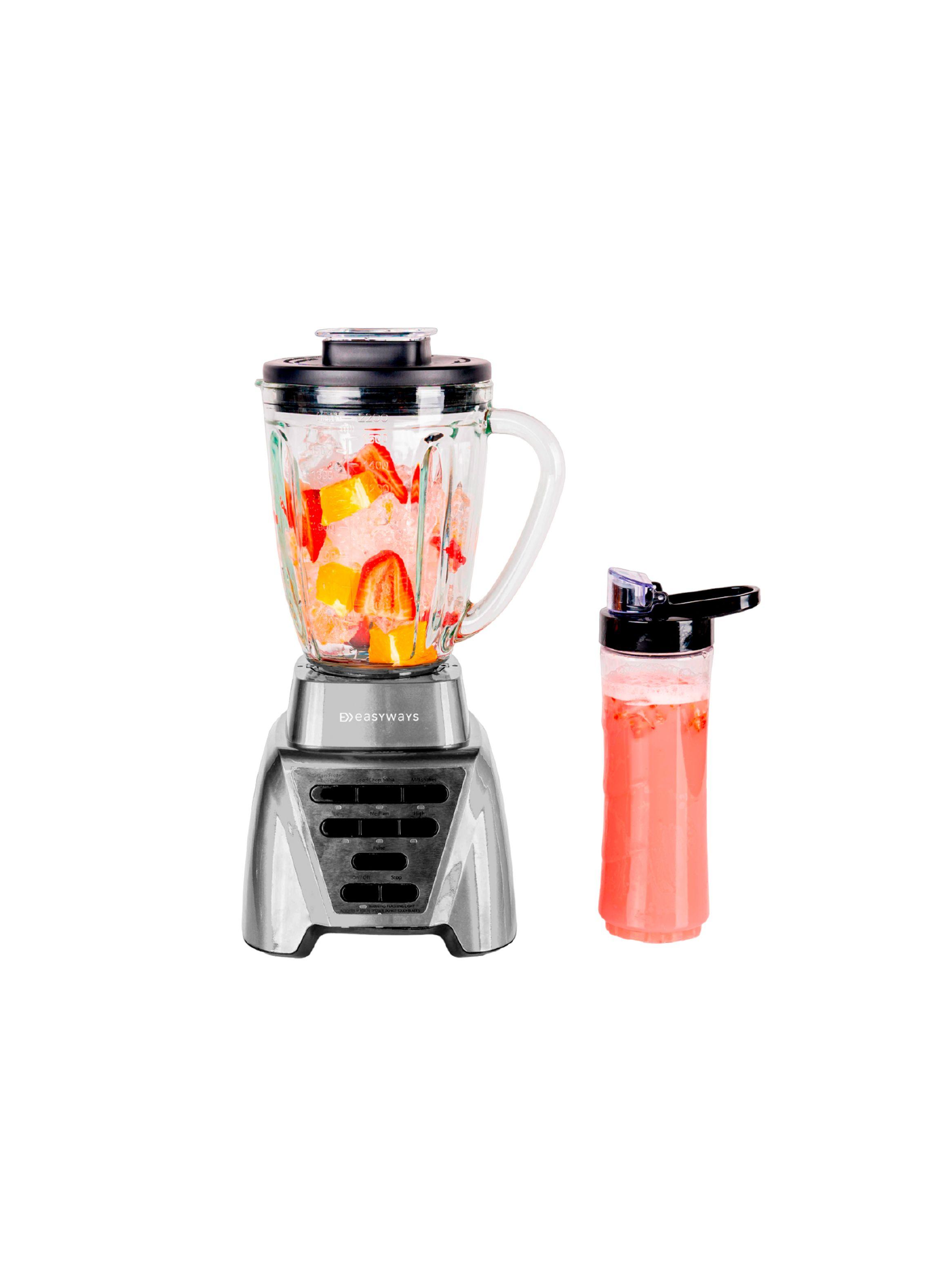 Licuadora Ultra Silver Gran cap 1,75L + vaso to go-7